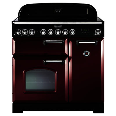Rangemaster Classic Deluxe 90 Induction Hob Range Cooker Cranberry Rangemaster Classic Deluxe 90 Induction Hob Range Cooker Cranberry